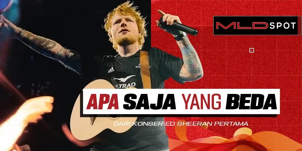 MLDSPOT | Ed Sheeran Bakal Live Lagi di Jakarta, Ini Detailnya!